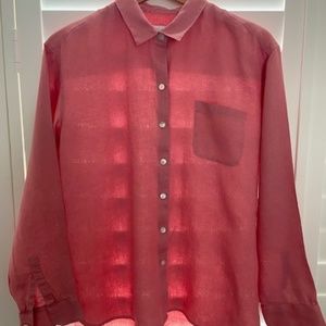 J. Jill 100% Linen Shirt